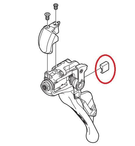 Shimano shifter hot sale parts replacement