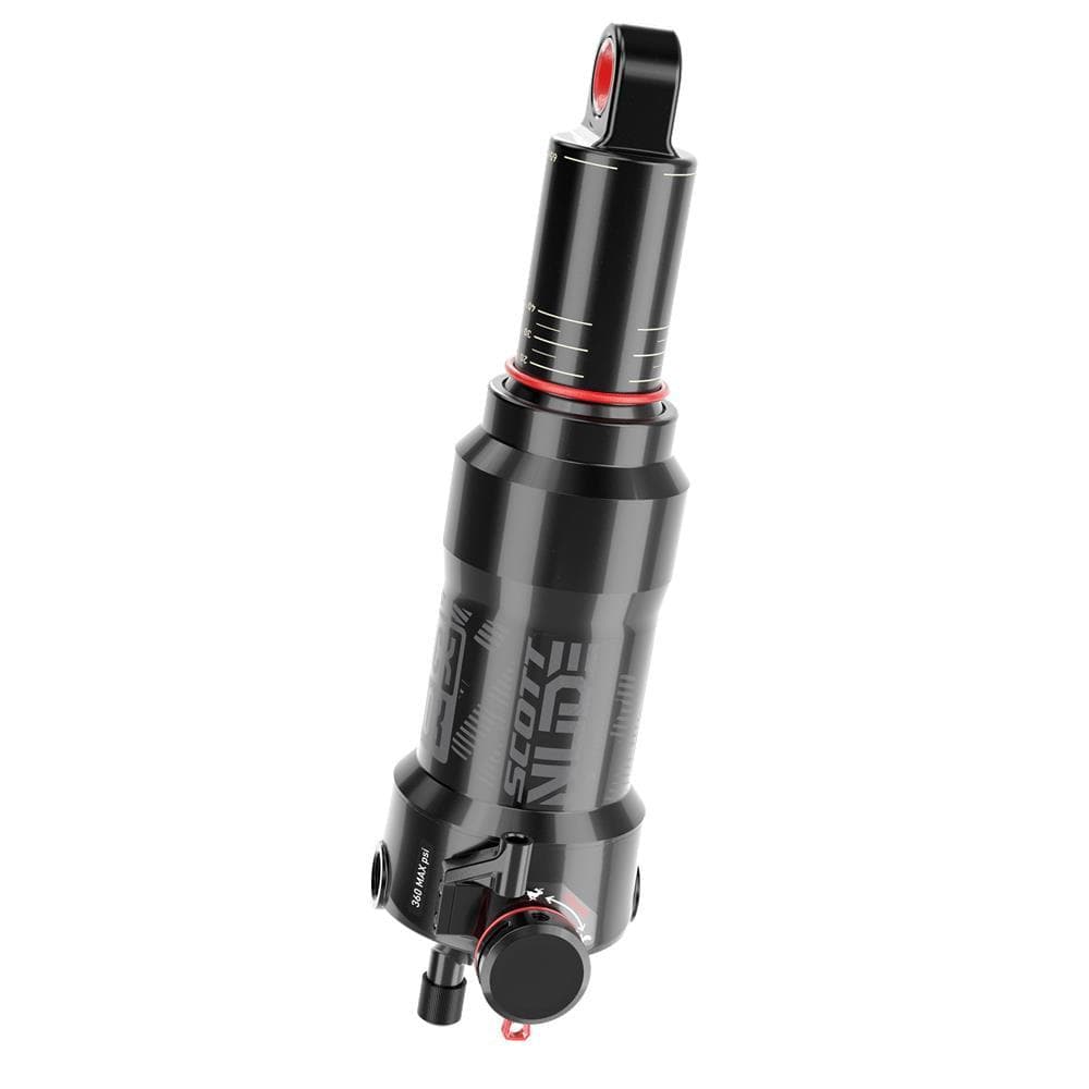 Rockshox Rear Shock Deluxe Nude Rl3 (165X45) Debonair Progressive 0Pos/0Neg Tokens, W/1 Efficiency Token, Lm Tune,430Lockout, Trunnion/Standard,Top Fill(10X20 Hardware) Scott Spark 2022+C1: