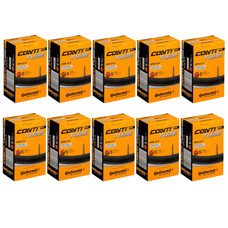 Continental Race 28 (700c) 700 x 20c - 25c 60mm Presta Valve Inner Tube - 10 PACK