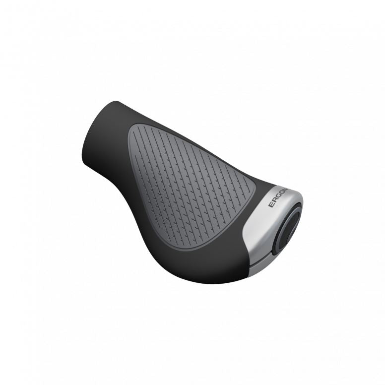 Ergon GP1 Evo Single Twistshift Grips - Black/Grey