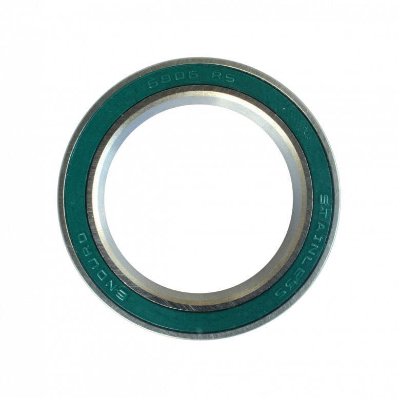 Enduro Bearings 6806 2RS - Stainless Steel - Green