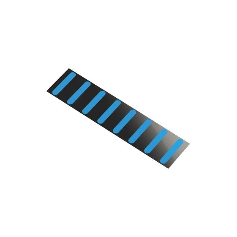 Rapid Racer Products ProGuard Rear Stickers - Cyan