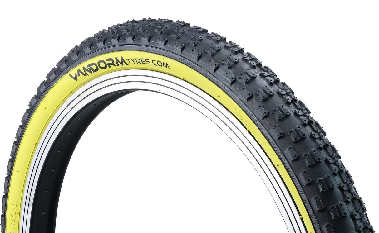 Vandorm Comp 3 20" x 1.75 Yellow Tyre