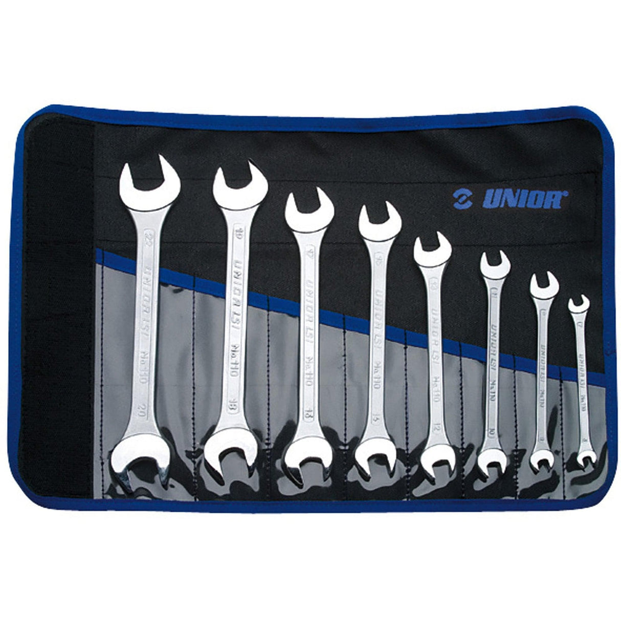 Unior Set Of Open End Wrenches In Bag:  6-22Mm