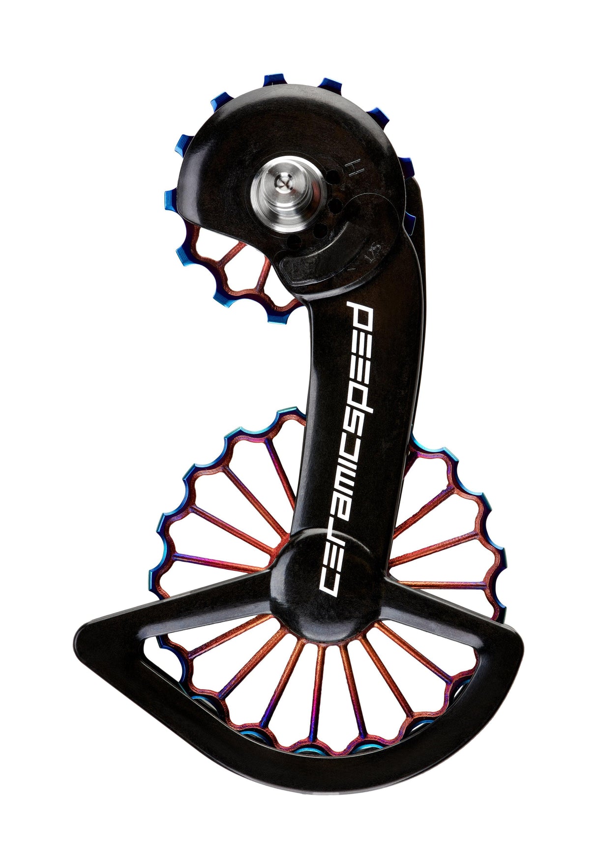 CeramicSpeed OSPW 3D Hollow Titanium Coated Oil Slick (Shimano 9250/8150)