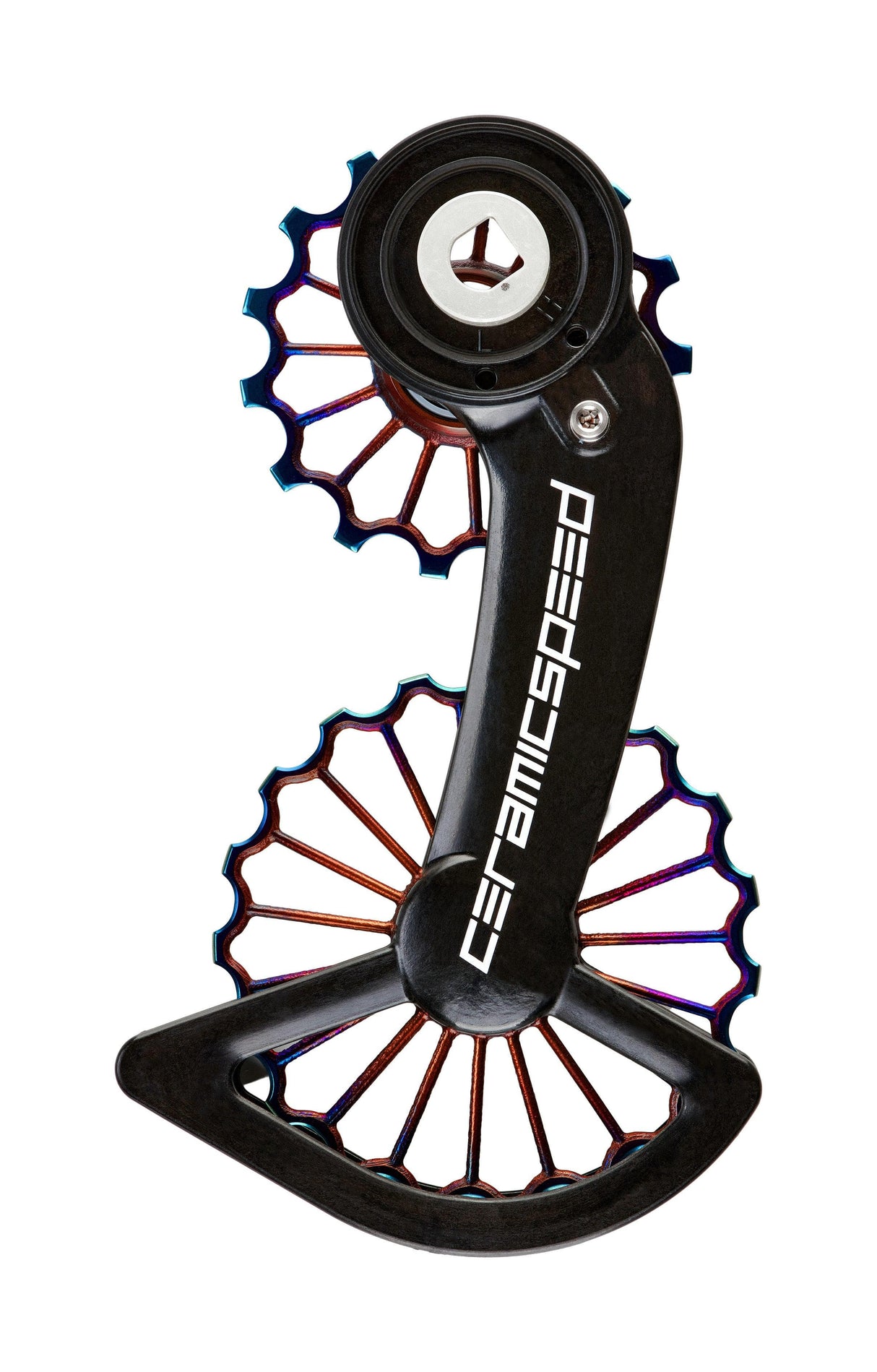 CeramicSpeed OSPW 3D Hollow Titanium Coated Oil Slick (SRAM AXS)