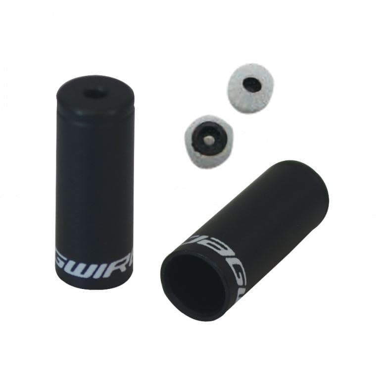 Jagwire End Caps Sealed - 4mm Shift - Alloy - Black - 50 Pack