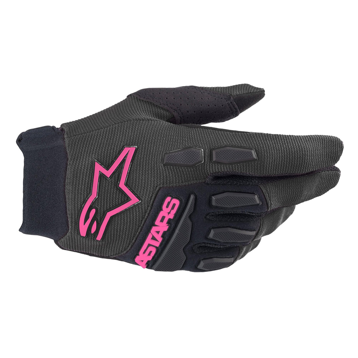 Alpinestars Stella Freeride Gloves 2022: Black/Diva Pink Xs