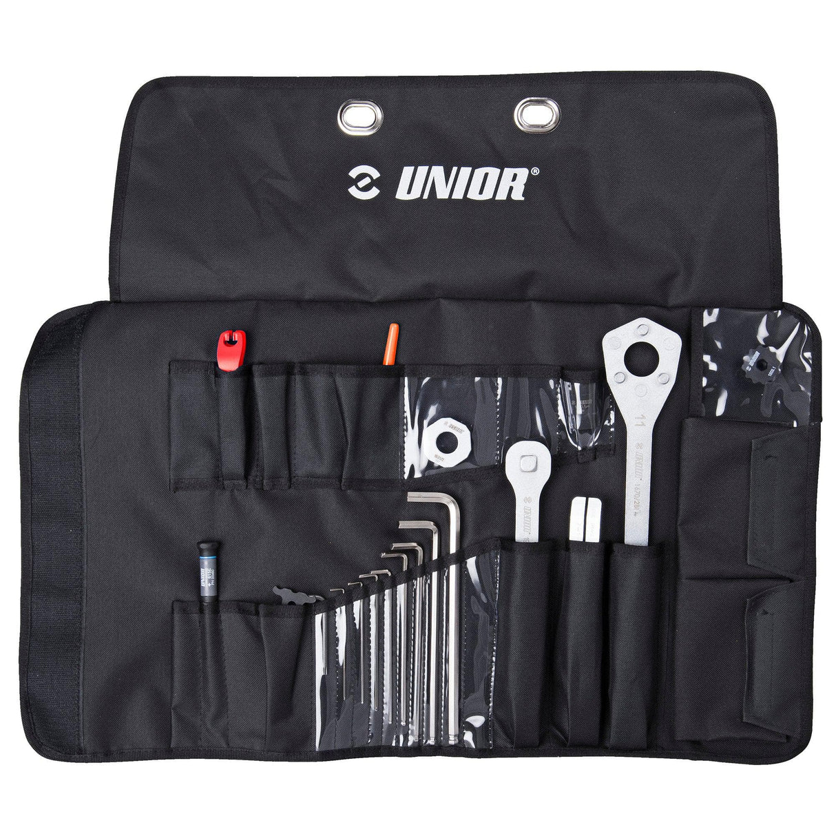 Unior Pro Tool Wrap Set: Red