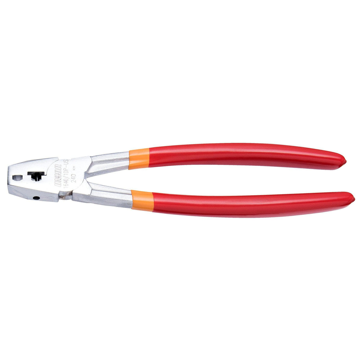 Unior Chain Rivet Pliers: Red 240Mm