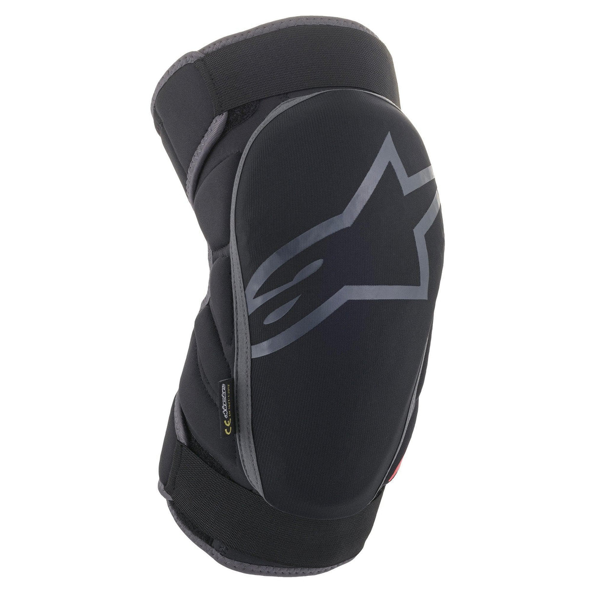 Alpinestars Vector Knee Protector 2021: Black/Anthracite/Red L/Xl