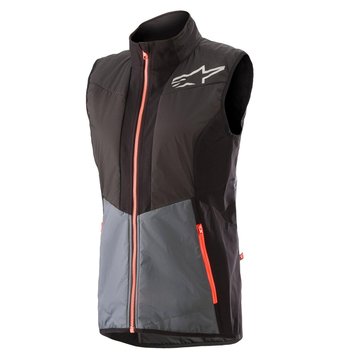 Alpinestars Stella Denali 2 Women'S Vest 2021: Grisaille/Black/Coral Fluo L