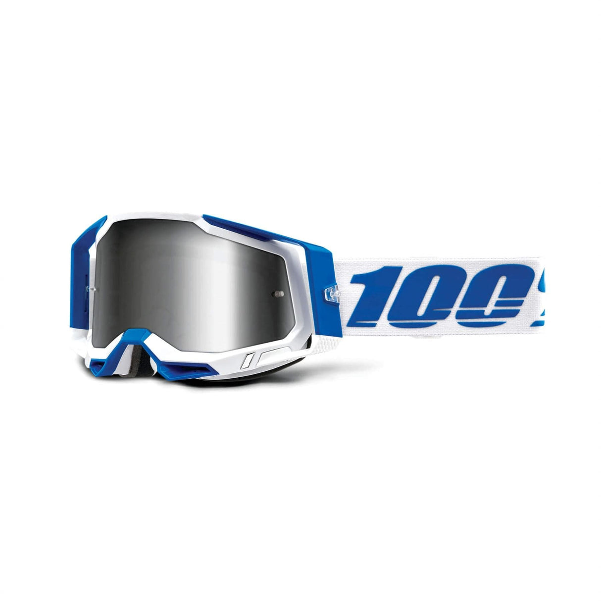 100% Racecraft 2 Goggle Isola / Flash Silver Lens