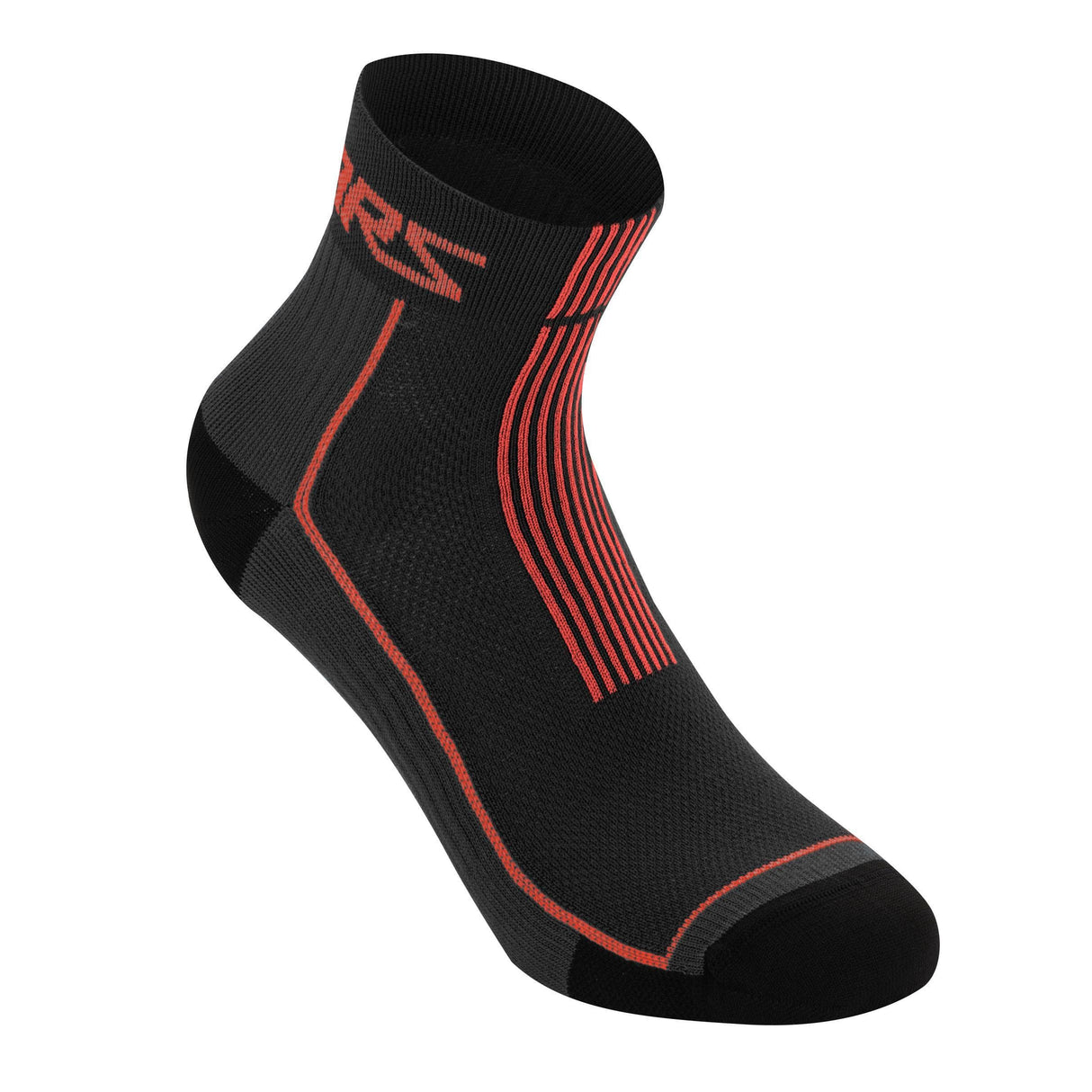 Alpinestars Summer Socks 9 2020: Black/Bright Red L