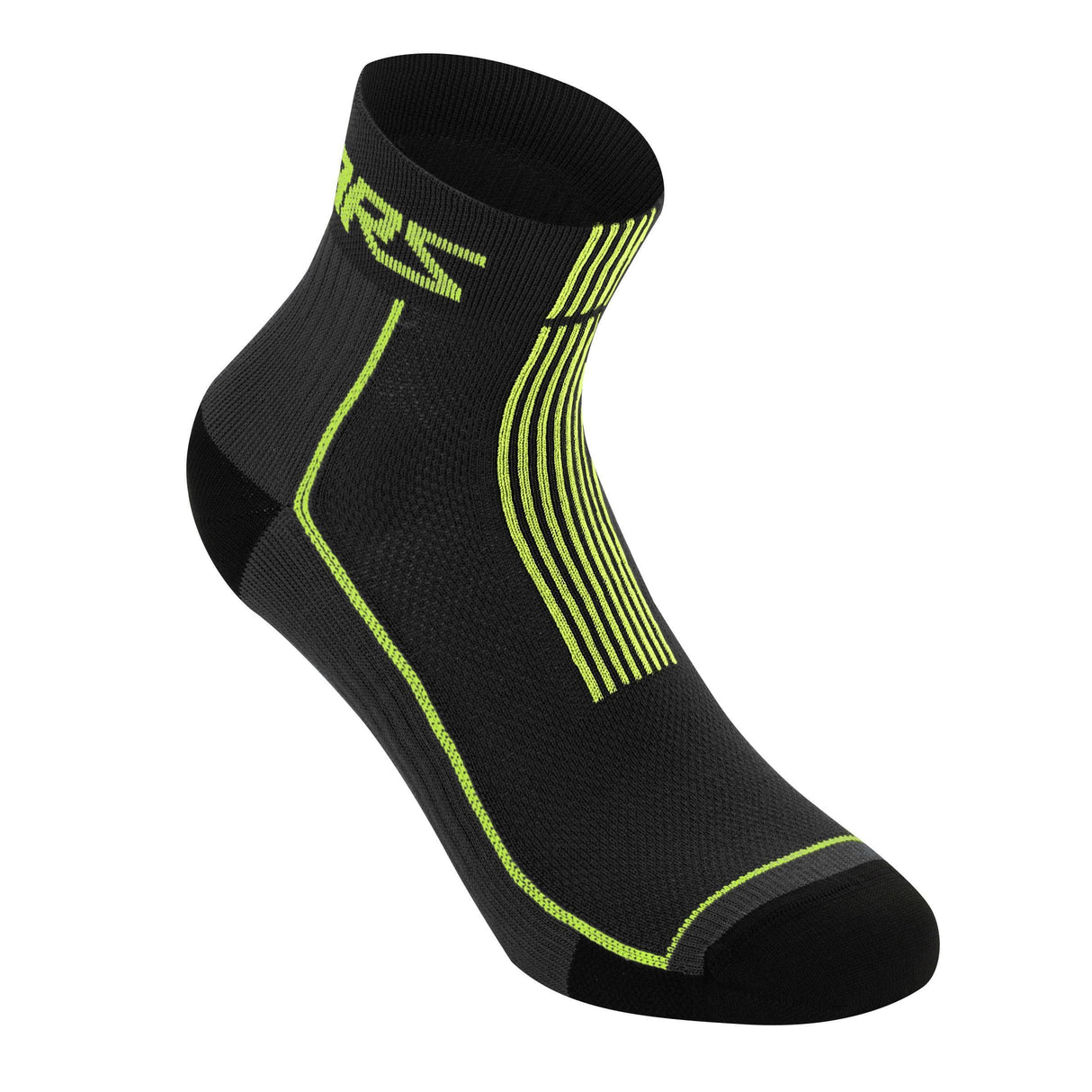 Alpinestars Summer Socks 9 2020: Black/Acid Yellow L