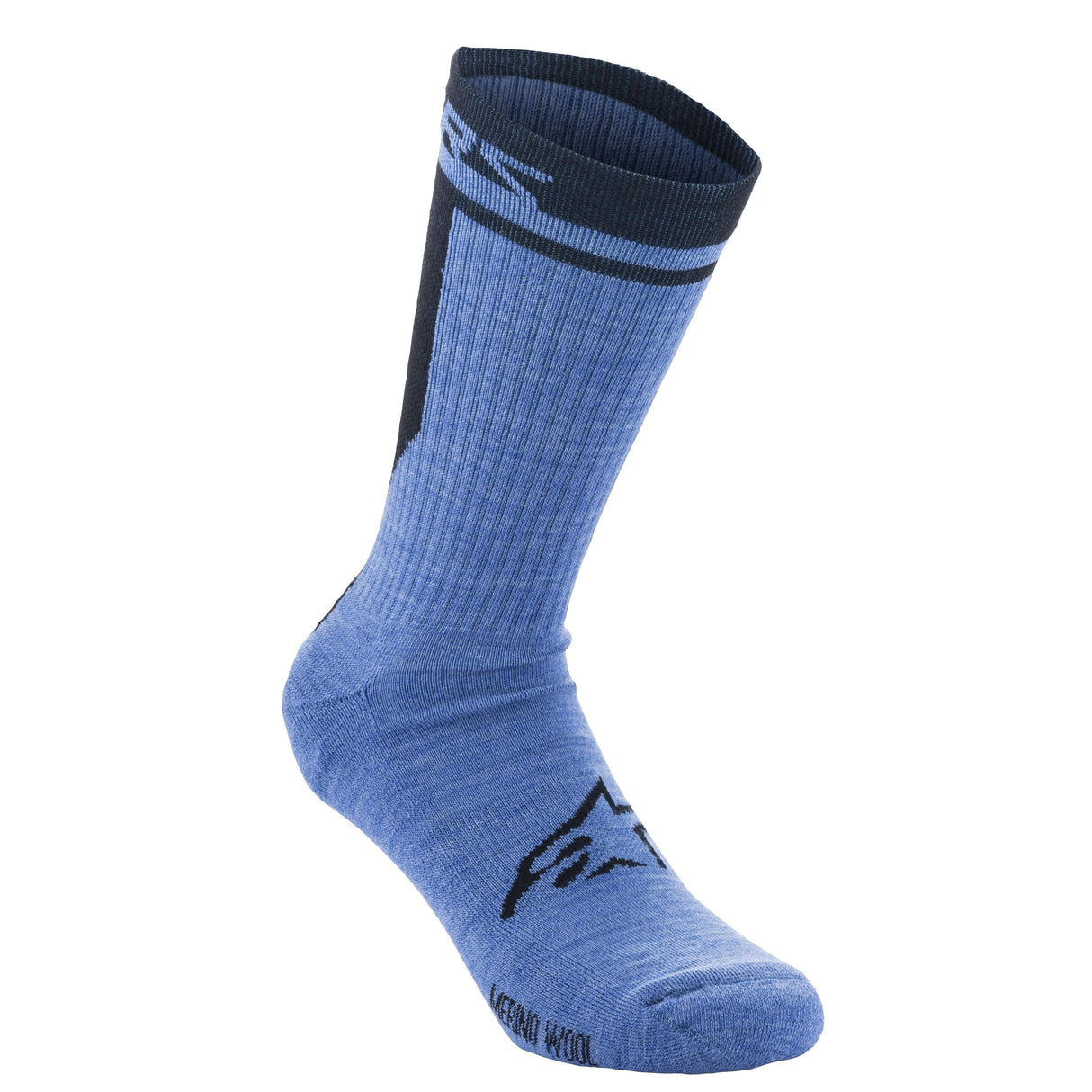 Alpinestars Merino Socks 24 2021: Blue/Black L