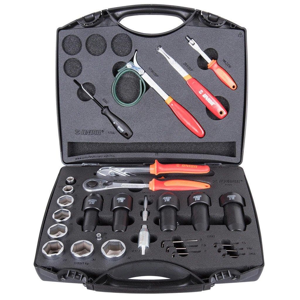 Unior Suspension Service Set: Red