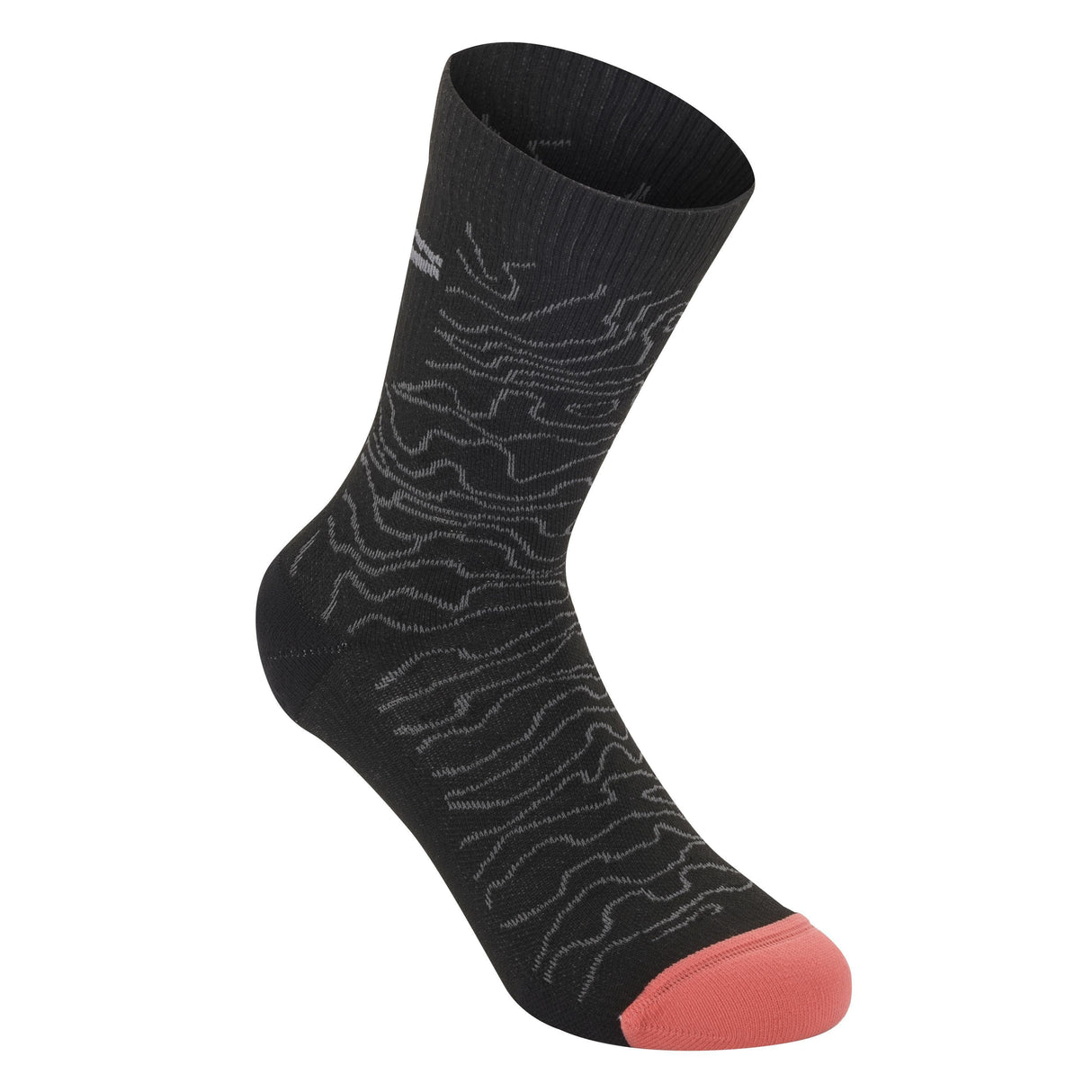 Alpinestars Drop Socks 15 2020: Black/Mid Grey S