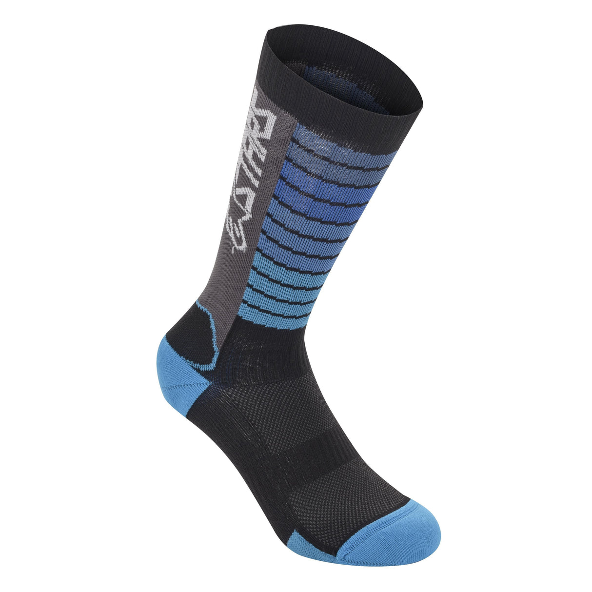 Alpinestars Drop Socks 22 2020: Black/Aqua M