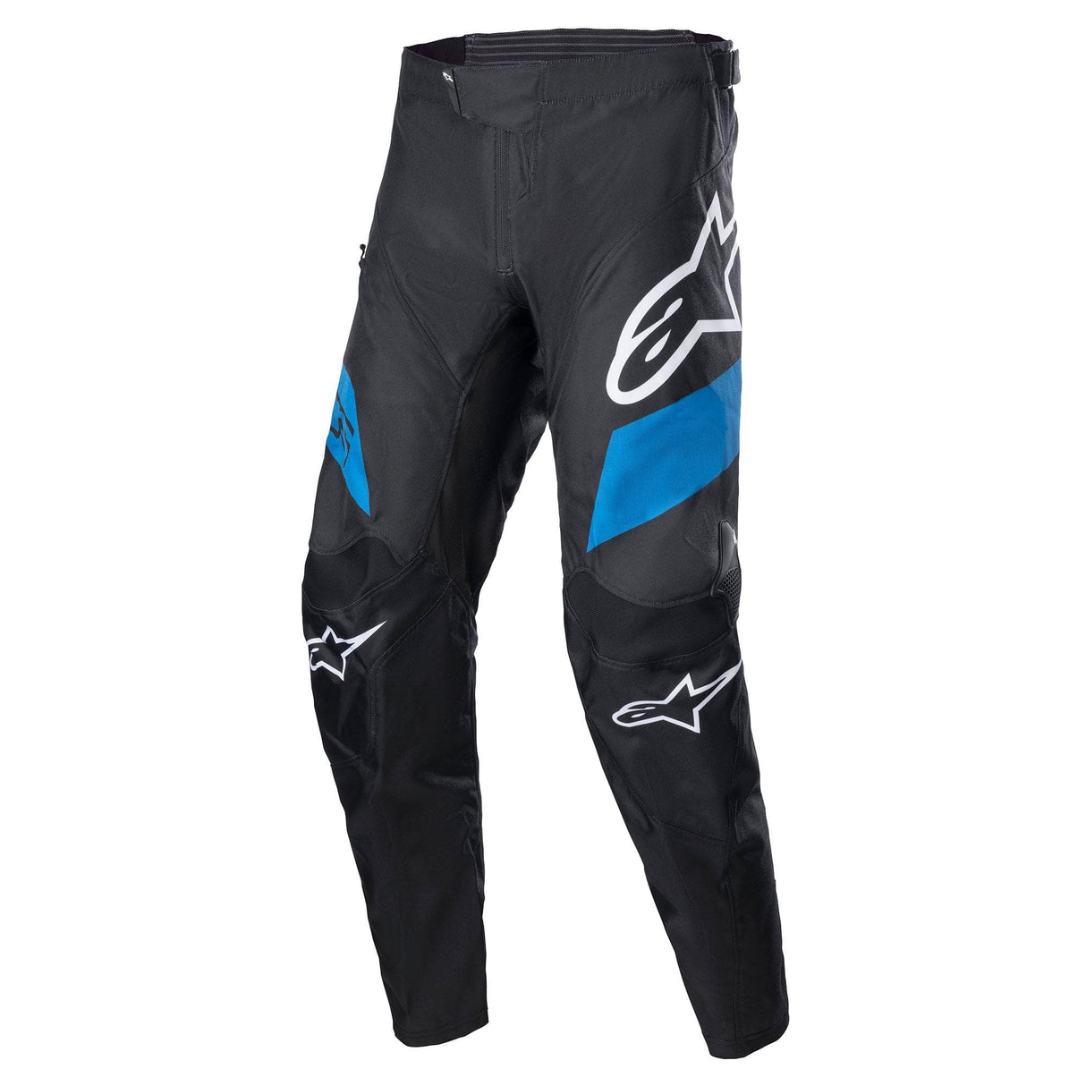 Alpinestars Racer Pants 2022: Black/Bright Blue 28