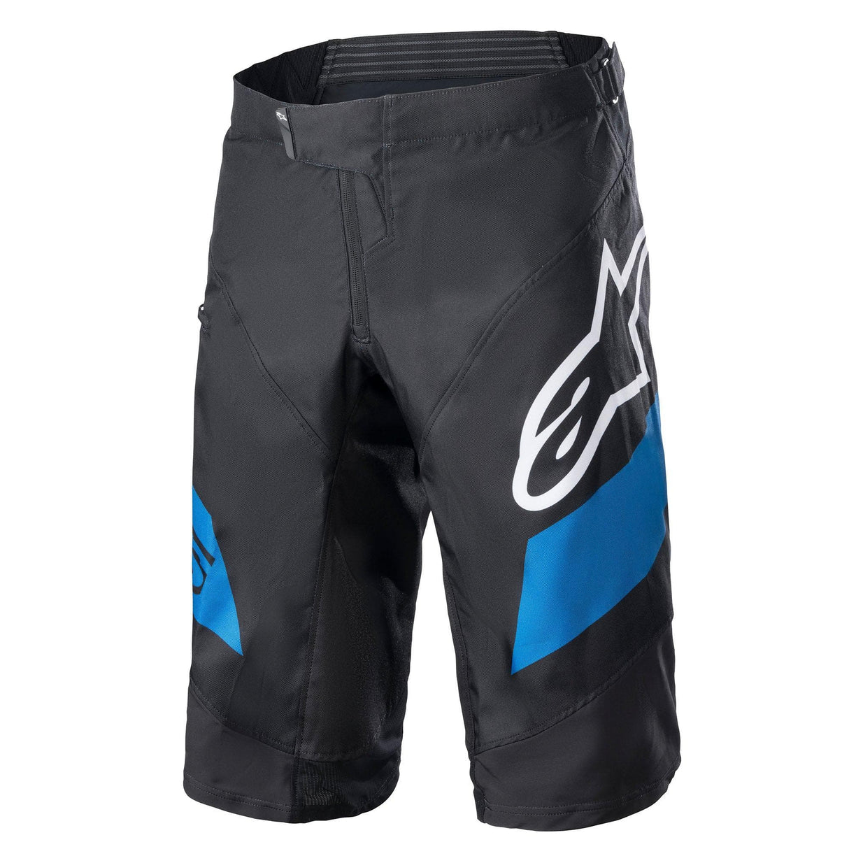 Alpinestars Racer Shorts 2022: Black/Bright Blue 28