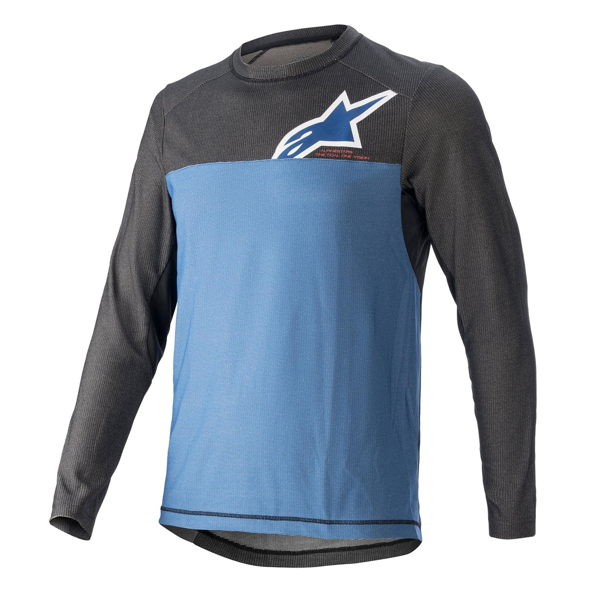 Alpinestars Alps 8.0 V2 Long Sleeve Jersey 2022: Midnight Blue/Black Coral Xl