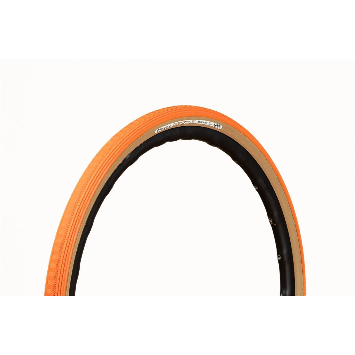 Panaracer Gravel King Semi Slick Colour Edition Tlc Gravel Tyre: Sunset Orange/Brown 700X43C