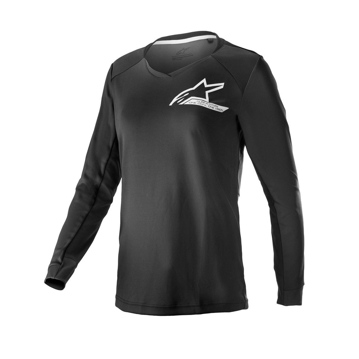 Alpinestars Stella Drop Long Sleeve Jersey 2022: Black Xs