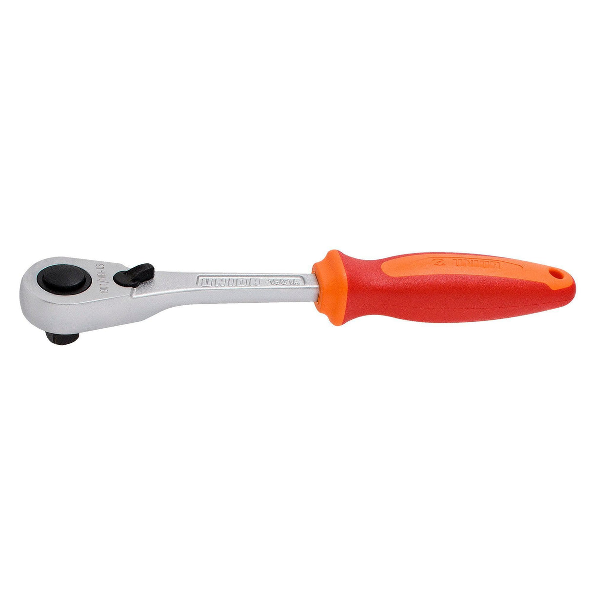 Unior Reversible Ratchet 1/2": Red 260Mm