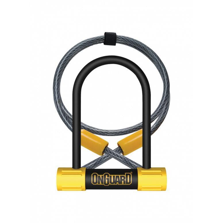 OnGuard Bulldog Mini DT Lock - Black/Yellow - 140mm