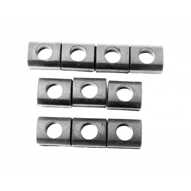 Orange Seal Square Grommets - 10pcs - Black