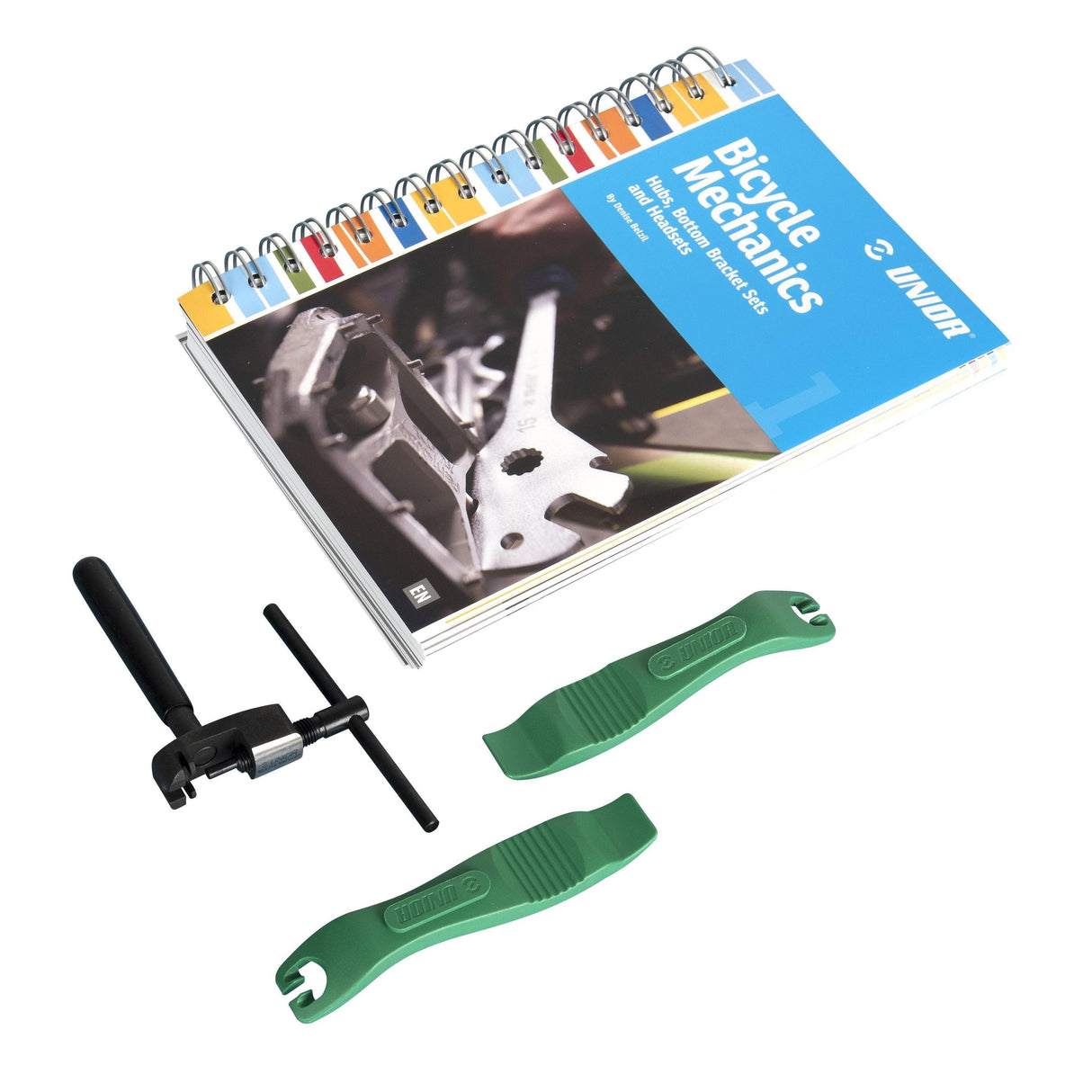 Unior Bike Book Set English With Bike Tools 2023: