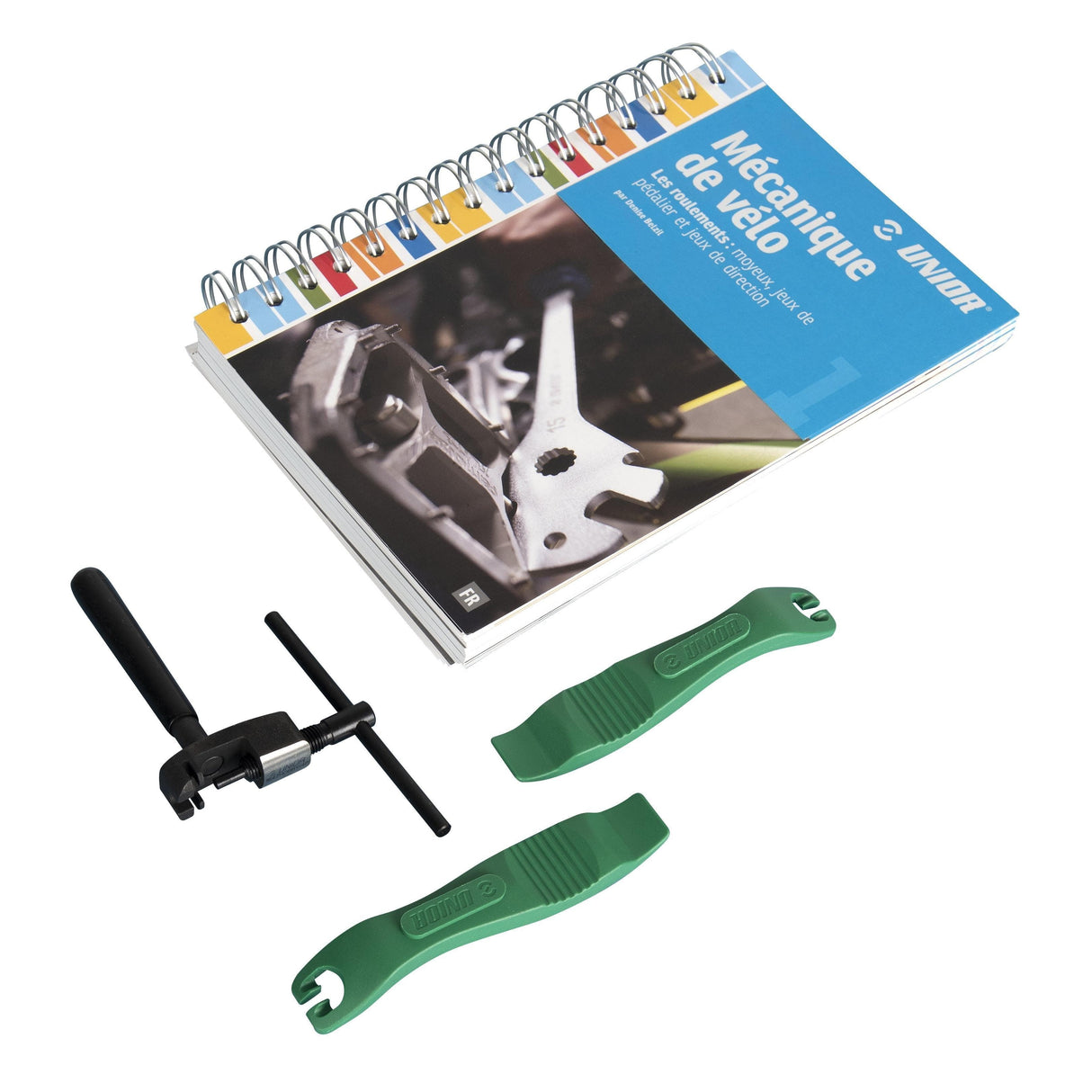 Unior Bike Book Set Fr With Bike Tools 2023: