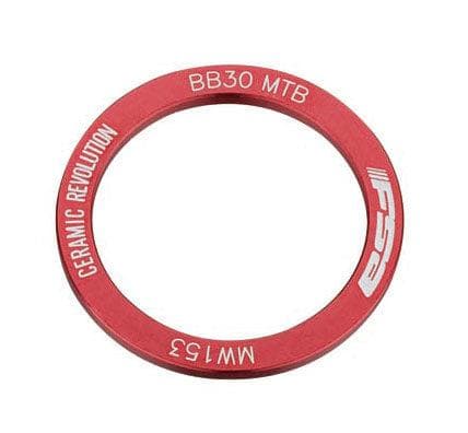 BB30 Bearing Cover (Right, Red, MW153)