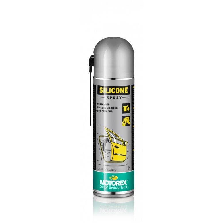 Motorex Silicone Spray - Silver/Green