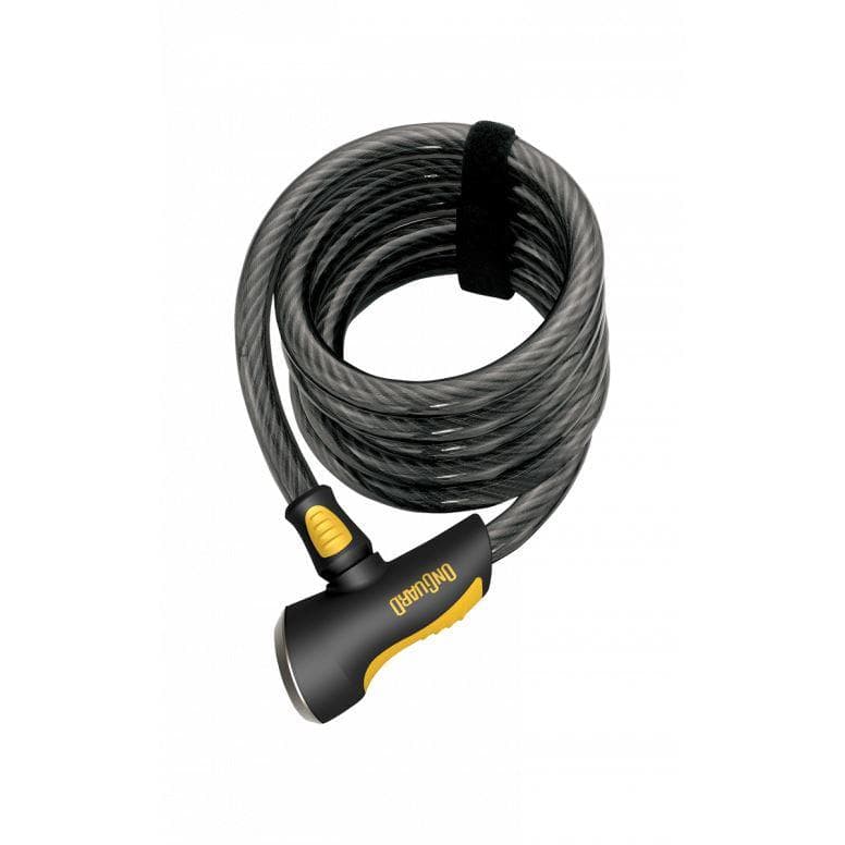 OnGuard Doberman Cable Lock 15mm - Black/Yellow - 185cm