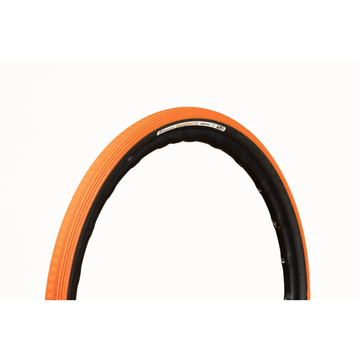 Panaracer Gravel King Semi Slick Colour Edition Tlc Gravel Tyre: Sunset Orange/Black 700X43C