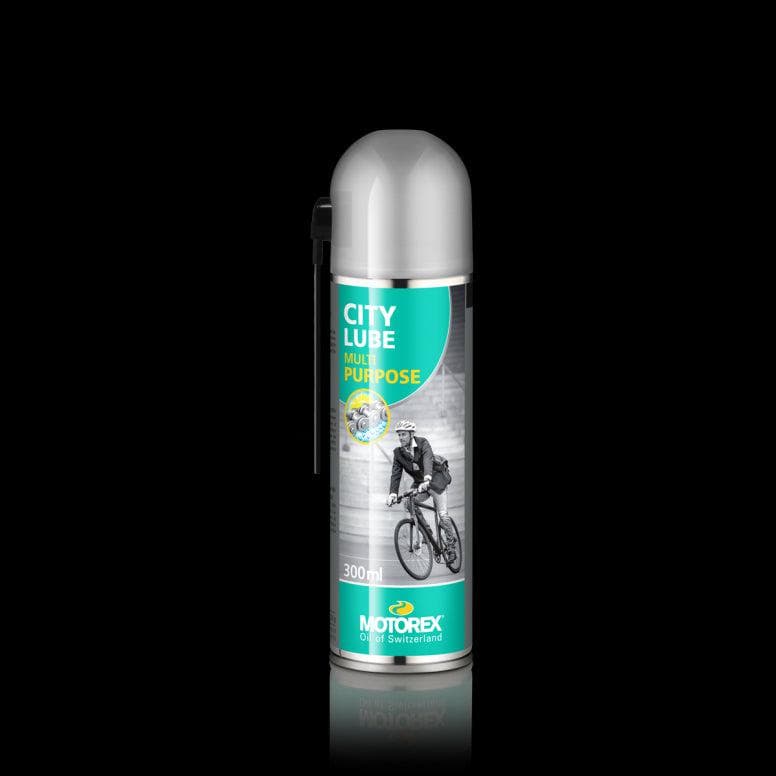 Motorex City Lube Spray - Silver/Green