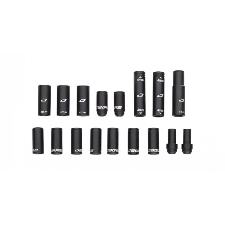 Jagwire Elite Link 1x Shift End Cap Pack - Black - 8 pack