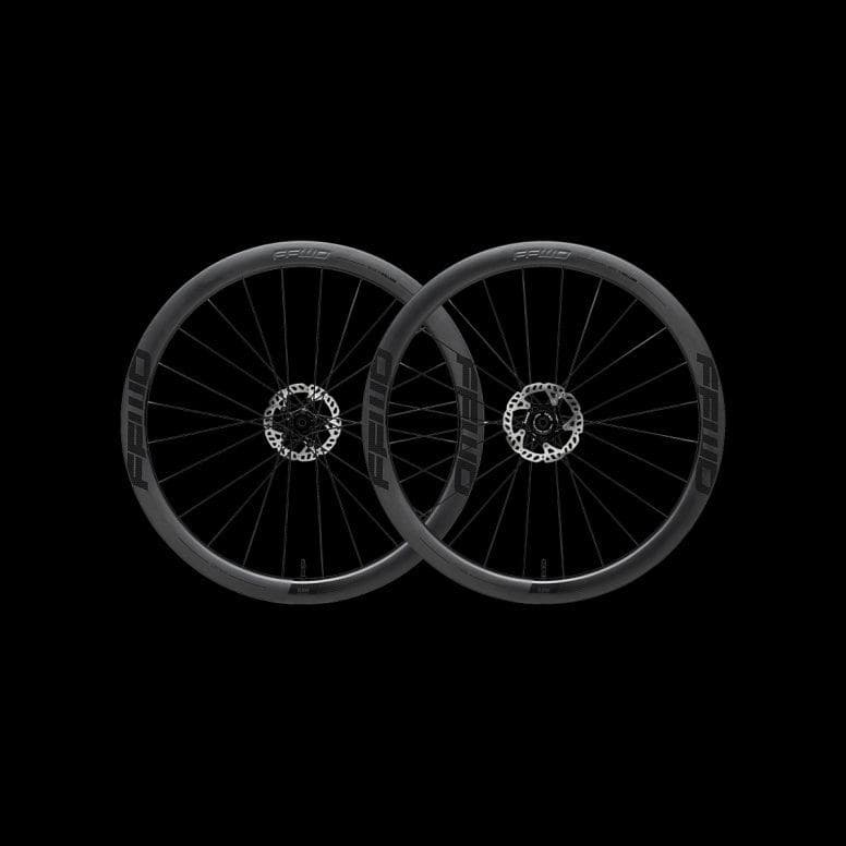 FFWD RAW Carbon Clincher DT180 Disc Pair - Black - 44mm