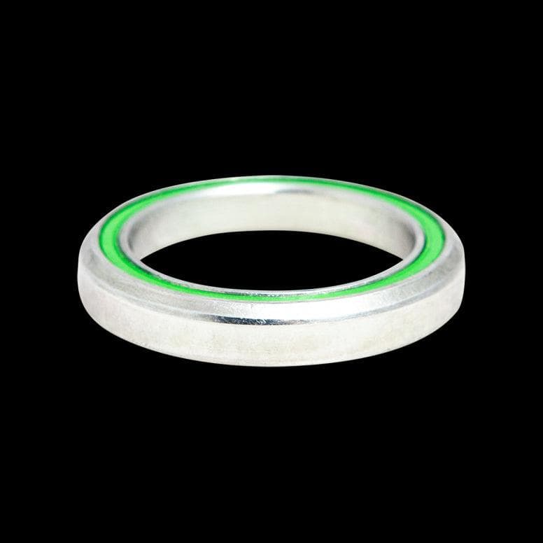 Cane Creek 40 - 42mm Italian Headset Bearing - Silver/Green - 7mm