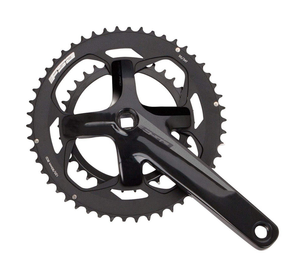 FSA Vero Pro JIS Road Chainset (2x11, 50/34T, 175mm, V21B)