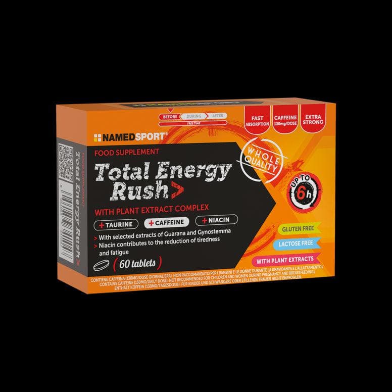 NAMEDSPORT Total Energy Rush - 60 pack