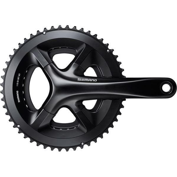 Shimano Non-Series Road FC-RS510 double chainset; 52 / 36T; for 135/142 mm axle; 172.5 mm; black