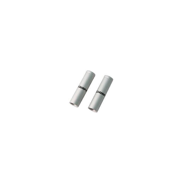 Jagwire Double-Ended Housing Connector - 4mm Shift - Silver - 10 Pack