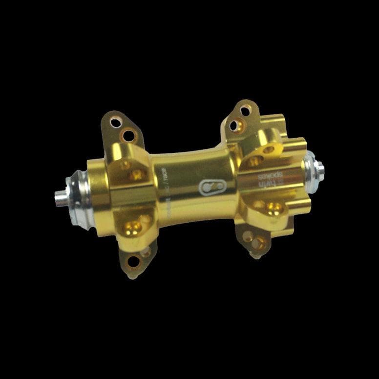 Crankbrothers Wheel Hub Fr Cobalt - Gold - Grey