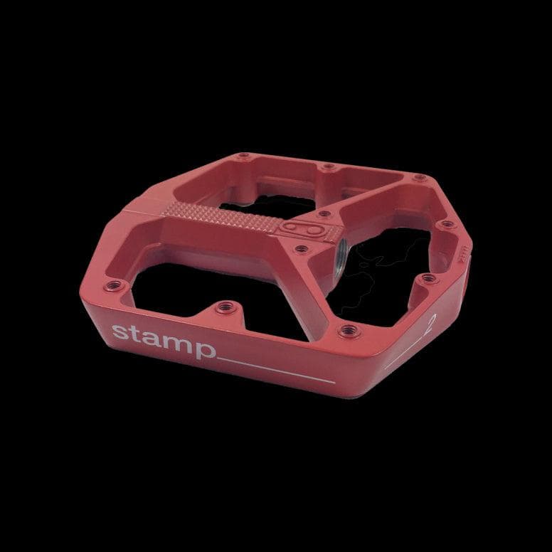 Crankbrothers Pedal Body Stamp 2 Red Large Left