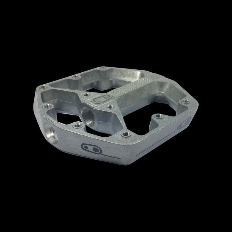 Crankbrothers Pedal Body Stamp 2 Silver Small Right