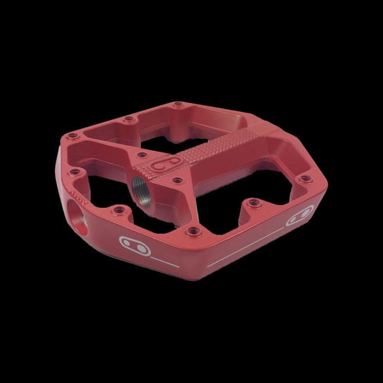 Crankbrothers Pedal Body Stamp 2 Red Small Right