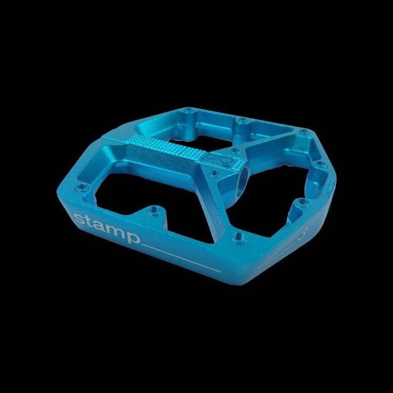 Crankbrothers Pedal Body Stamp 3 Blue Large Left